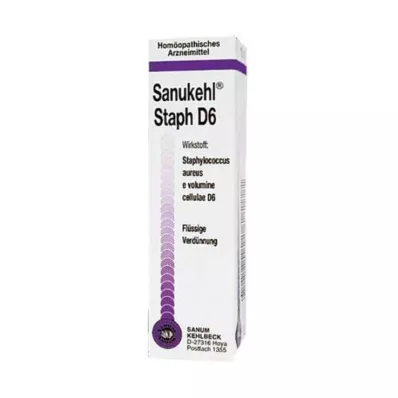 Sanukehl Staph D 6 gocce, 10 ml Sanukehl Staph D 6 gocce, 10 ml