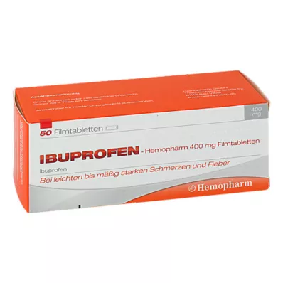 IBUPROFEN Hemopharm 400 mg compresse rivestite con film, 50 pz