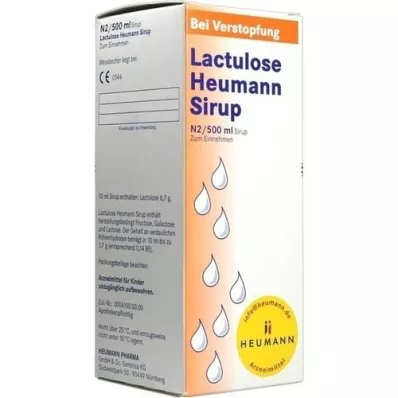 LACTULOSE Sciroppo Heumann, 500 ml