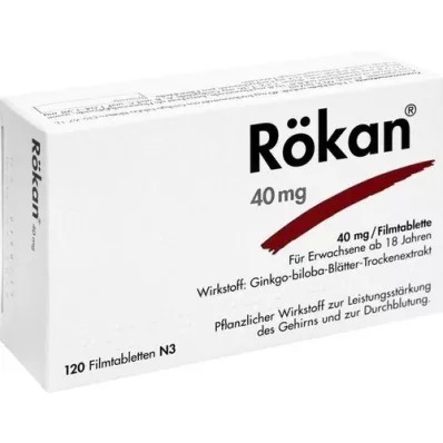 RÖKAN 40 mg compresse rivestite con film, 120 pezzi