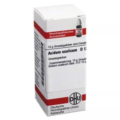 DHU Acidum oxalicum D 12 globuli, 10 g DHU Acidum oxalicum D 12 globuli, 10 g