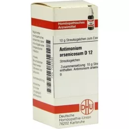 ANTIMONIUM ARSENICOSUM D 12 globuli, 10 g