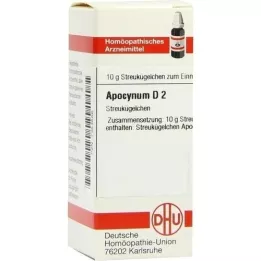 APOCYNUM D 2 globuli, 10 g