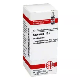DHU Apocynum D 6 globuli, 10 g