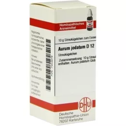 AURUM JODATUM D 12 globuli, 10 g