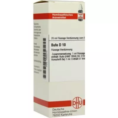 BUFO D 10 Diluizione, 20 ml