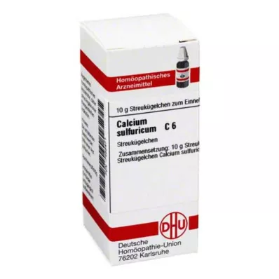 DHU Globuli di calcio solforico C 6, 10 g DHU Globuli di calcio solforico C 6, 10 g