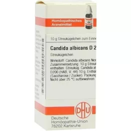 CANDIDA ALBICANS D 200 globuli, 10 g