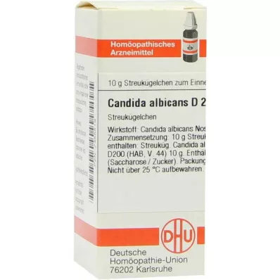 CANDIDA ALBICANS D 200 globuli, 10 g CANDIDA ALBICANS D 200 globuli, 10 g