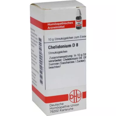 DHU Chelidonium D 8 globuli, 10 g
