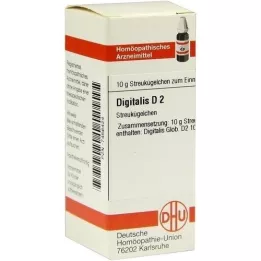 DIGITALIS D 2 globuli, 10 g