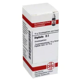 DHU Digitalis D 2 globuli, 10 g