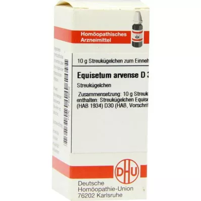 DHU Equisetum arvense D 30 globuli, 10 g