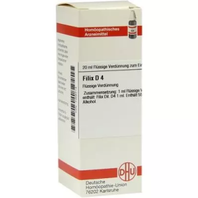 FILIX Diluizione D 4, 20 ml