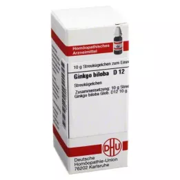 DHU Ginkgo biloba D 12 globuli, 10 g