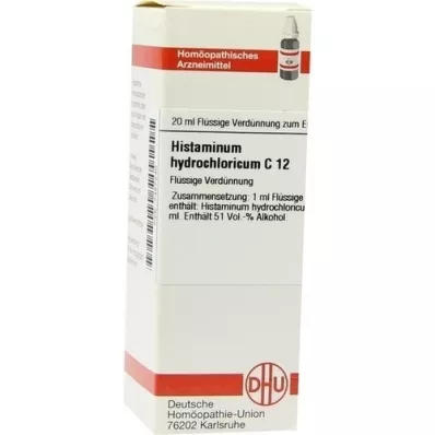 HISTAMINUM cloridrato C 12 diluizione, 20 ml