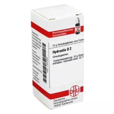 DHU Hydrastis D 2 globuli, 10 g