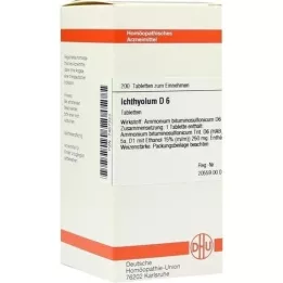 ICHTHYOLUM D 6 compresse, 200 pz