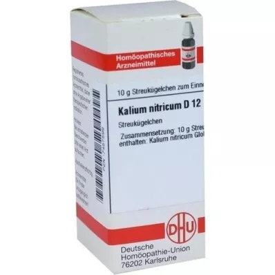 KALIUM NITRICUM D 12 globuli, 10 g