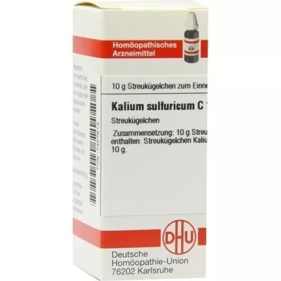 KALIUM SULFURICUM C 12 globuli, 10 g