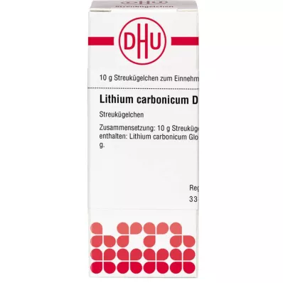 LITHIUM CARBONICUM D 200 globuli, 10 g
