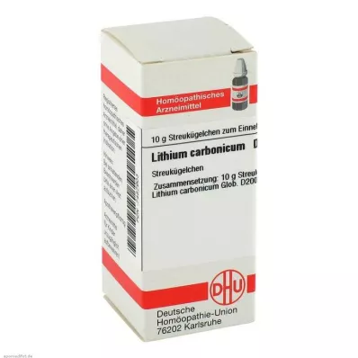 DHU Globuli di litio carbonico D 200, 10 g