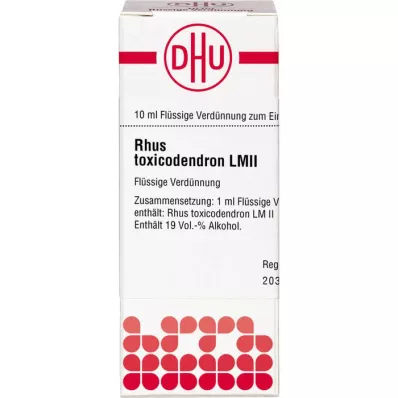 RHUS TOXICODENDRON LM II Diluizione, 10 ml