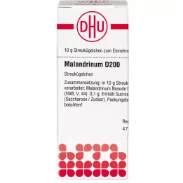 MALANDRINUM D 200 globuli, 10 g