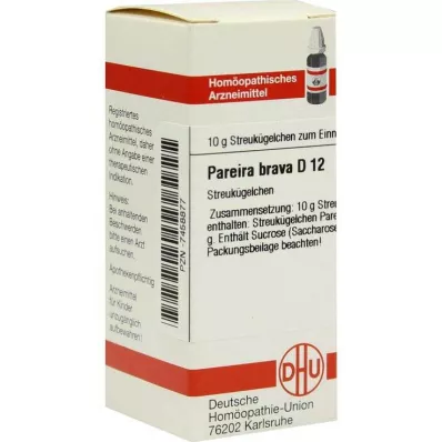 PAREIRA BRAVA D 12 globuli, 10 g