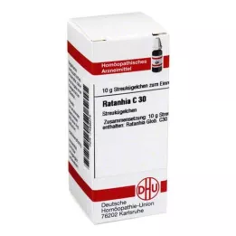 DHU Ratanhia C 30 globuli, 10 g