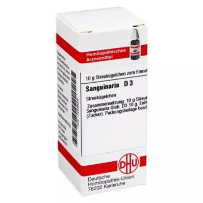 SANGUINARIA D 3 globuli, 10 g SANGUINARIA D 3 globuli, 10 g