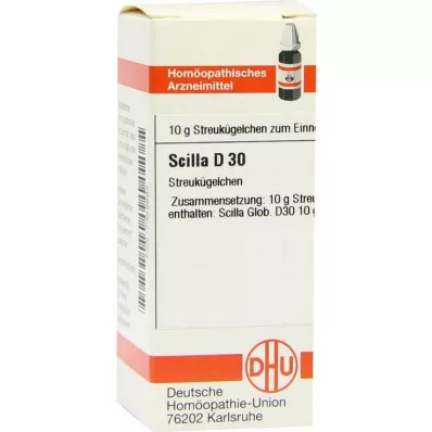 SCILLA D 30 globuli, 10 g
