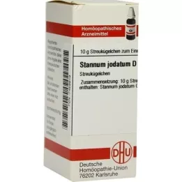 STANNUM JODATUM D 12 globuli, 10 g