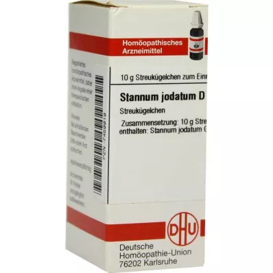 STANNUM JODATUM D 12 globuli, 10 g