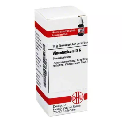 VINCETOXICUM D 6 globuli, 10 g