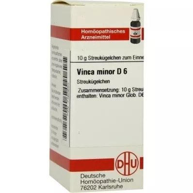 VINCA MINOR D 6 globuli, 10 g
