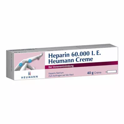 HEPARIN 60.000 Crema Heumann, 40 g