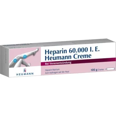 HEPARIN 60.000 Crema Heumann, 100 g