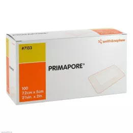 PRIMAPORE 5x7,5 cm medicazione sterile per ferite, 100 pz