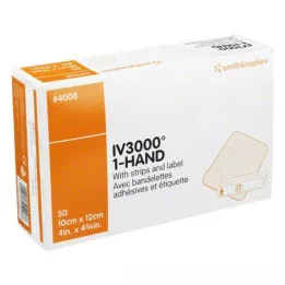 OPSITE IV 3000 10x12 cm cannula transp. di fissaggio, 50 pz