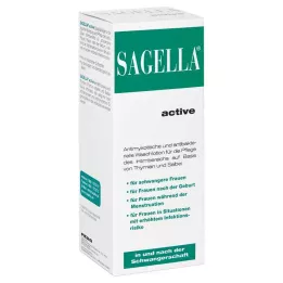 SAGELLA lozione attiva per il lavaggio intimo, 100 ml