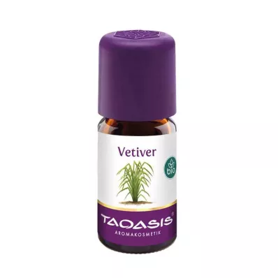 Olio di Vetiver biologico, 5 ml