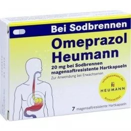 OMEPRAZOL Heumann 20 mg b.Sodbr.succo gastrico.hardc., 7 pz