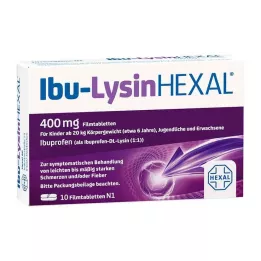 IBU-LYSINHEXAL Compresse rivestite con film, 10 pezzi