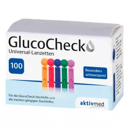 GLUCOCHECK Lancette universali, 100 pz