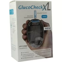 GLUCOCHECK XL Set di misuratori di glicemia mmol/l, 1 pz