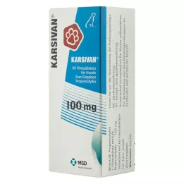 KARSIVAN 100 compresse rivestite con film per cani, 60 pz