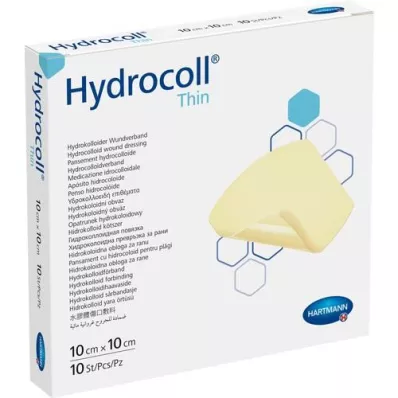 HYDROCOLL medicazione sottile per ferite 10x10 cm, 10 pz