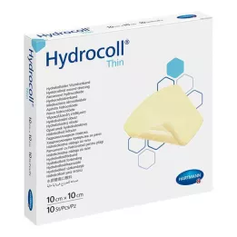 HYDROCOLL medicazione sottile per ferite 10x10 cm, 10 pz