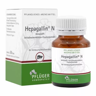 HEPAGALLIN N Compresse rivestite, 50 pz
